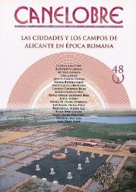 Canelobre, 48 (invierno 2003). Las ciudades y los campos de Alicante en época romana