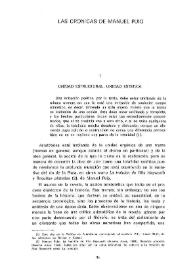 Las crónicas de Manuel Puig