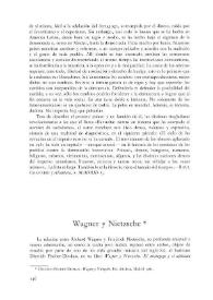 Wagner y Nietzsche