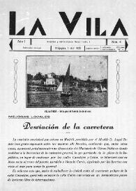 La Vila. Núm. 4, 1 de abril de 1936