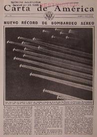 Carta de América. Núm. 71, abril de 1944