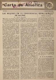 Carta de América. Núm. 86, agosto de 1944