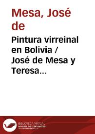 Pintura virreinal en Bolivia