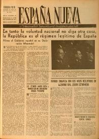 España nueva : Semanario Republicano Independiente. Año III, núm. 89, 6 de septiembre de 1947