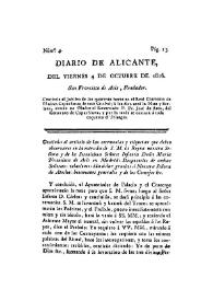 Diario de Alicante . Núm. 4, 4 de octubre de 1816