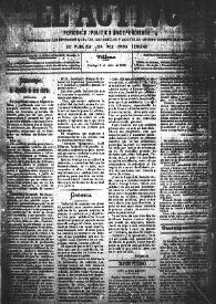 El Activo : Periódico Político Independiente y Defensor de los Intereses Morales, Materiales y Agrícolas de este Distrito Electoral. Núm. 7, 9 de julio de 1899