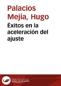Éxitos en la aceleración del ajuste