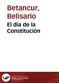 El día de la Constitución