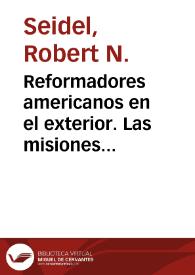 Reformadores americanos en el exterior. Las misiones Kemmerer en Sur América (1923-1931)