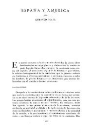España y América