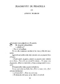 Fragmento de pesadilla