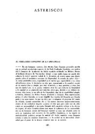 Cuadernos Hispanoamericanos, núm. 22 (julio-agosto 1951). Asteriscos