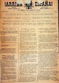 ¡Arriba España! (Manila, Filipinas). Núm. 181, 1 de septiembre de 1938