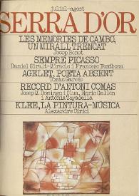 Serra d'Or. Any XXIII, núm. 262-263, juliol-agost 1981