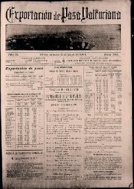 Exportación de Pasa Valenciana. Núm. 763, 12 de mayo de 1904