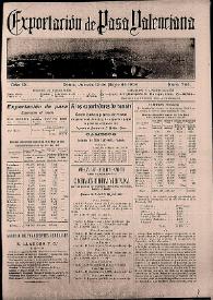 Exportación de Pasa Valenciana. Núm. 764, 19 de mayo de 1904