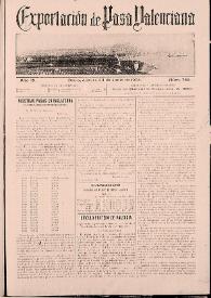 Exportación de Pasa Valenciana. Núm. 769, 23 de junio de 1904