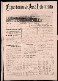 Exportación de Pasa Valenciana. Núm. 770, 30 de junio de 1904