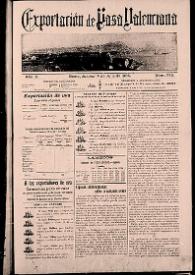 Exportación de Pasa Valenciana. Núm. 772, 14 de julio de 1904