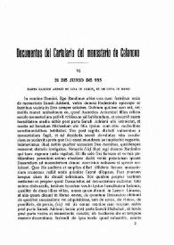 Documentos del Cartulario del monasterio de Celanova