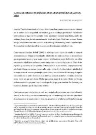 El mito de Perseo y Andrómeda en la obra dramática de Lope de Vega