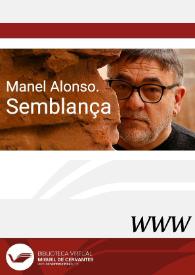 Manel Alonso. Semblança