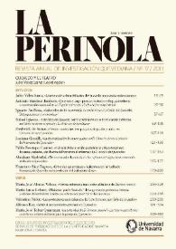 La Perinola : revista de investigación quevediana. Núm. 17, 2013