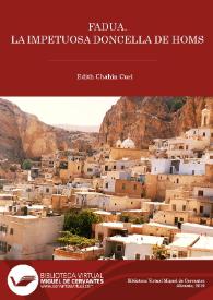 Fadua : la impetuosa doncella de Homs
