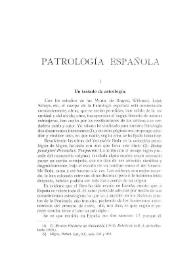 Patrología española