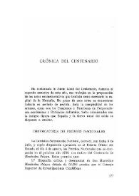 Boletín de la Biblioteca de Menéndez Pelayo, núms. 3 y 4, año 31 (julio-diciembre 1955). Crónica del Centenario