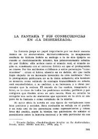 La fantasía y sus consecuencias en 'La desheredada'