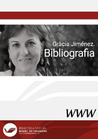 Gràcia Jiménez. Bibliografia 