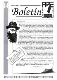 Boletín de la Asociación de Profesores de Español (FASPE). Núm. 14, 1993