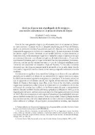 'Está ya el gusto tan empalagado de lo antiguo': Una noción cervantina en la prosa de María de Zayas