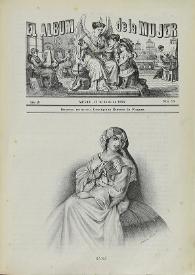 El Álbum de la Mujer : Periódico Ilustrado. Año 2, tomo 2, núm. 15, 13 de abril de 1884