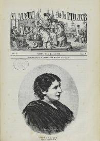 El Álbum de la Mujer : Periódico Ilustrado. Año 2, tomo 2, núm. 21, 25 de mayo de 1884