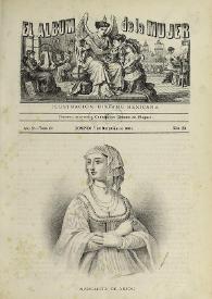 El Álbum de la Mujer : Periódico Ilustrado. Año 2, tomo 3, núm. 23, 7 de diciembre de 1884