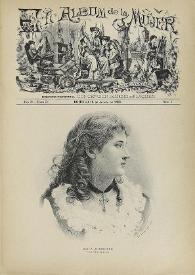 El Álbum de la Mujer : Periódico Ilustrado. Año 3, tomo 5, núm. 7, 16 de agosto de 1885