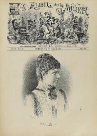 El Álbum de la Mujer : Periódico Ilustrado. Año 3, tomo 5, núm. 11, 13 de septiembre de 1885