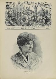 El Álbum de la Mujer : Periódico Ilustrado. Año 3, tomo 5, núm. 12, 20 de septiembre de 1885