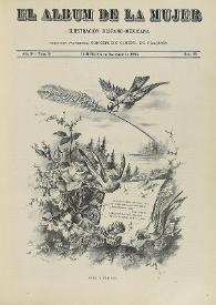 El Álbum de la Mujer : Periódico Ilustrado. Año 3, tomo 5, núm. 22, 6 de diciembre de 1885