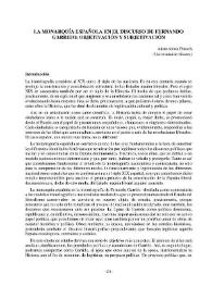La monarquía española en el discurso de Fernando Garrido: objetivación y subjetivación