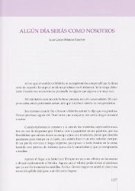 Algún día serás como nosotros
