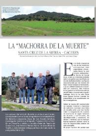 La 'Machorra de la Muerte' Santa Cruz de la Sierra (Cáceres)