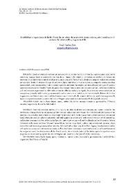 Sensibilidad e impresiones de Emilia Pardo Bazán sobre el mundo de la ópera: música, arte y estética en el contexto de la francofilia y la...