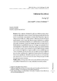Enfrentar las críticas