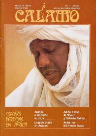 Cálamo : revista de cultura hispano-árabe. Núm. 7, octubre-noviembre-diciembre 1985