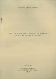 Cultura, educación y desarrollo colonial en Guinea española (1949-1959)