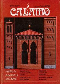 Cálamo : revista de cultura hispano-árabe. Núm. 10, julio-agosto-septiembre 1986