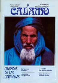 Cálamo : revista de cultura hispano-árabe. Núm. 12, enero-febrero-marzo 1987